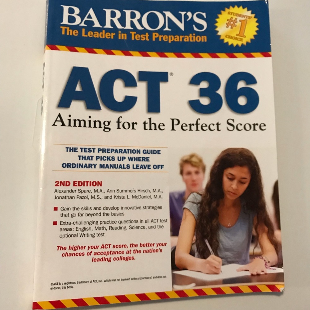 ACT PREP BOOK